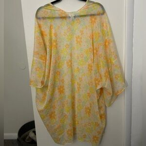 NWT Aerie Floral Kimono OS